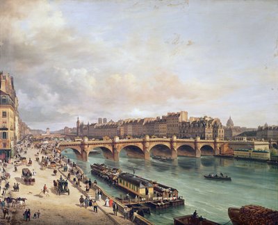 Ansicht von Pont Neuf, 1832 von Giuseppe Canella